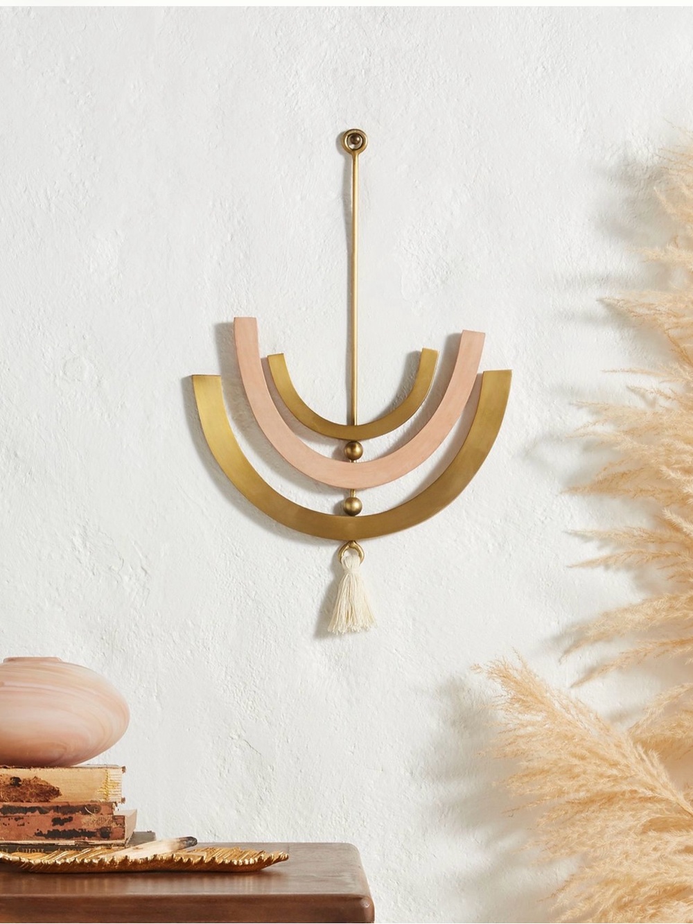 NEW Anthropologie Kinga Wall Hanging, Neutral